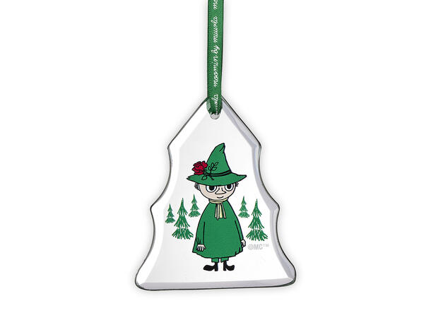 Mummi glass dekor - Snusmumrikken 8 cm
