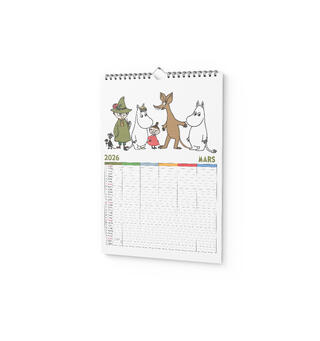 Mummi Familiekalender 2026 Kalender 2026