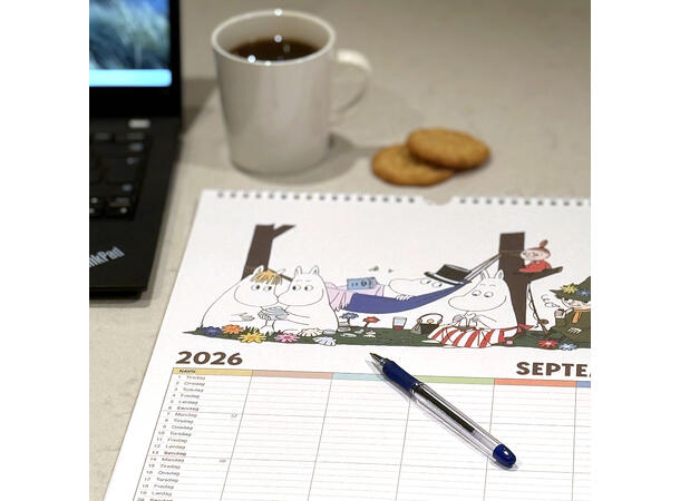 Mummi Familiekalender 2026 Kalender 2026