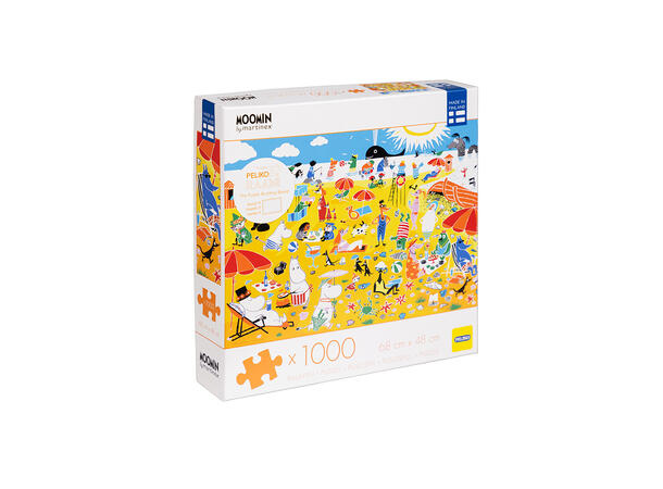 Mummi Puslespill - Stranden 1000 brikker Mummi