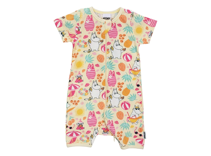 Mummi Pyjamas - Sommer Gul 62 Babyklær fra Mummi 