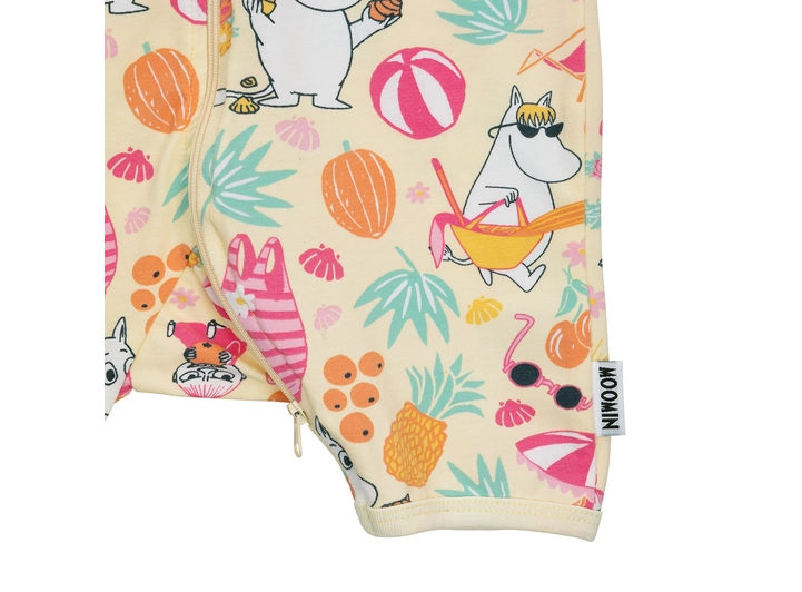 Mummi Pyjamas - Sommer Gul 62 Babyklær fra Mummi 