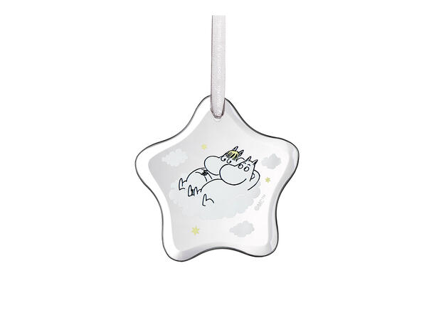 Mummi glass dekor - Snørkfrøken 8 cm