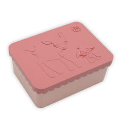 Blafre matboks i plast ett rom - Rådyr Rosa/lys rosa