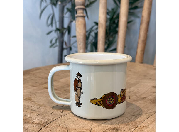 Flåklypa Emaljekopp - Reodor Felgen 2,5 dl