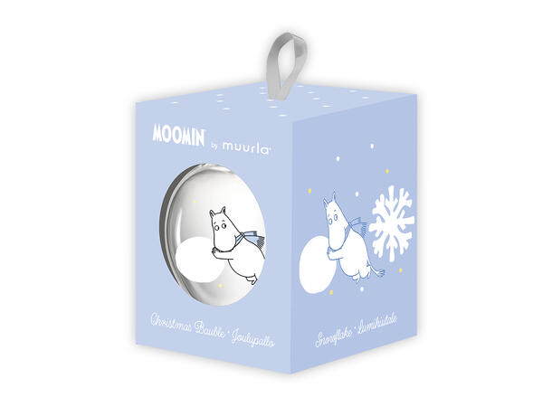 Mummi Julekule - Snøfnugg 9 cm