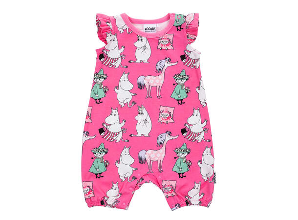 Mummi Playsuit - Jentegjeng Magenta Babyklær fra Mummi