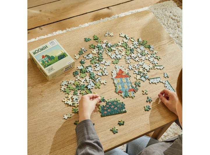 Mummi Puslespill - Grønn 200 brikker 