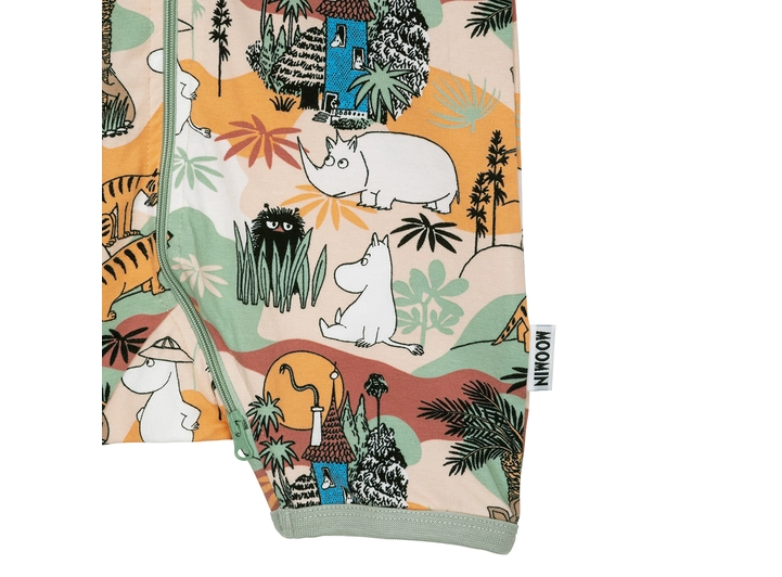 Mummi Pyjamas - Savanne Beige 62 Babyklær fra Mummi 