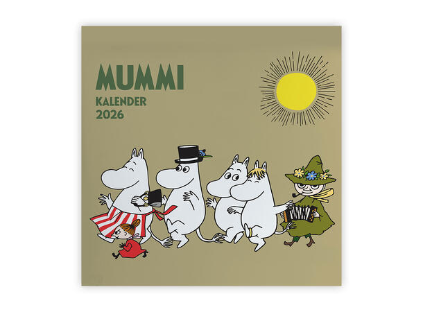 Mummi Veggkalender 2026 Kalender 2026