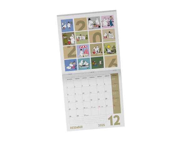 Mummi Veggkalender 2026 Kalender 2026