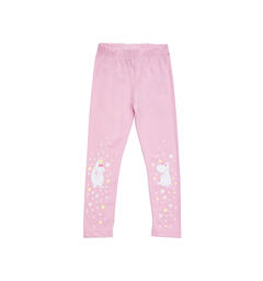 Mummi Leggings - Kirsebærblomst Lilla Barneklær fra Mummi