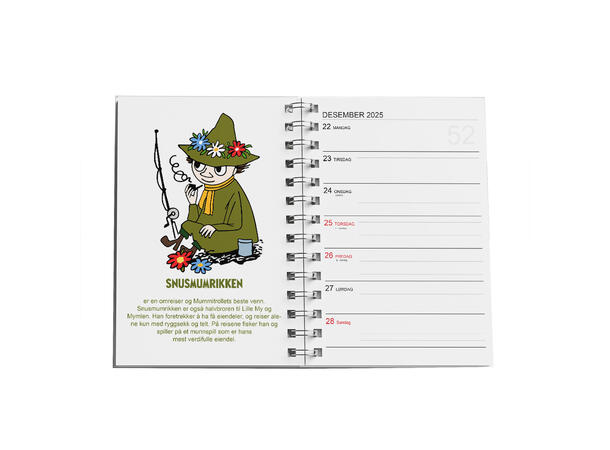 Mummi Dagbok 2026 Kalender 2026