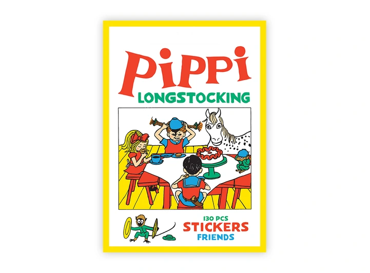 Pippi klistremerker - Venner 3 + 