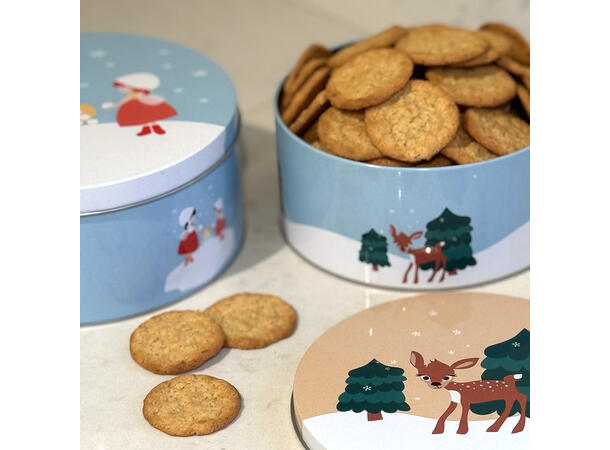 Blafre kakeboks - Jente og rådyr Jul 2025