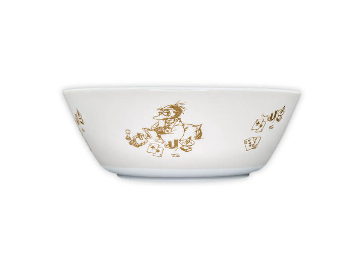 Flåklypa bolle - Solan spiller poker 14cm 