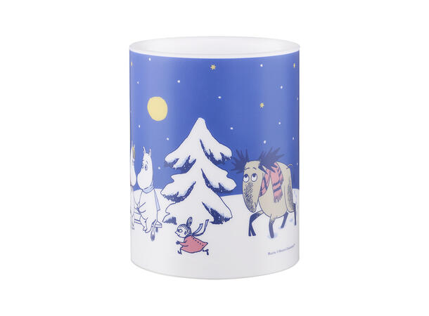 Mummi LED-lys - Stjerneklar natt 12,5 cm