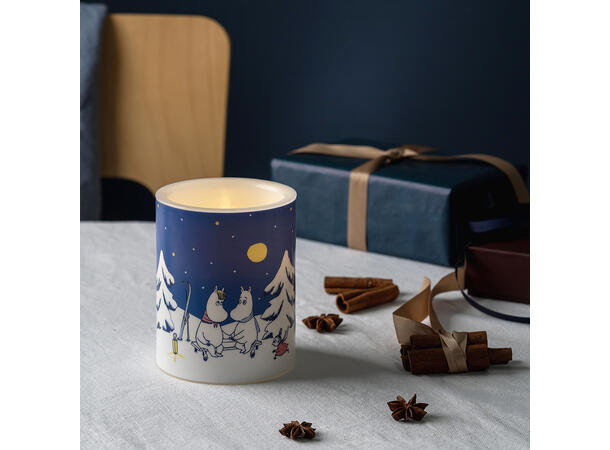 Mummi LED-lys - Stjerneklar natt 12,5 cm