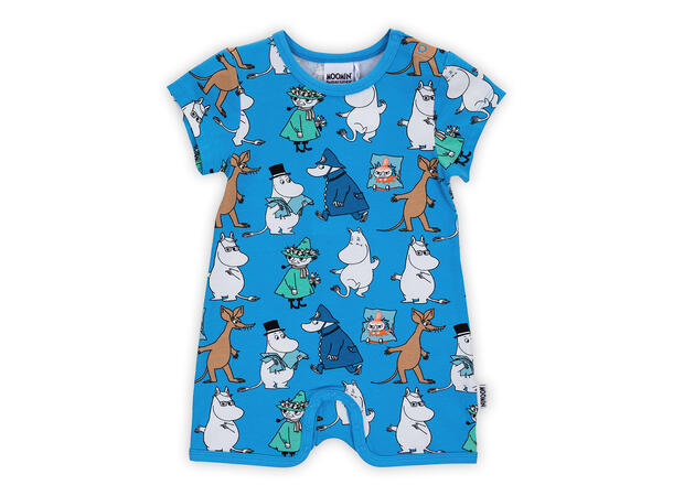 Mummi Playsuit - Guttegjeng Blå Babyklær fra Mummi