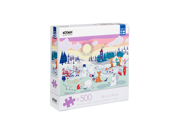 Mummi Puslespill - Mummidalen 500 brikke Mummi