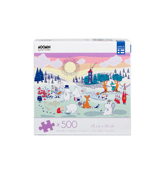 Mummi Puslespill - Mummidalen 500 brikke Mummi