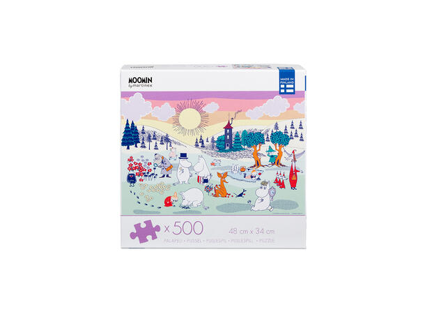 Mummi Puslespill - Mummidalen 500 brikke Mummi