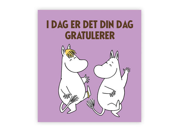 Mummi dobbeltkort - I dag er det din 7,5 cm Mummi 