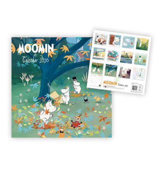 Mummi veggkalender - Engelsk 2026 30x30cm