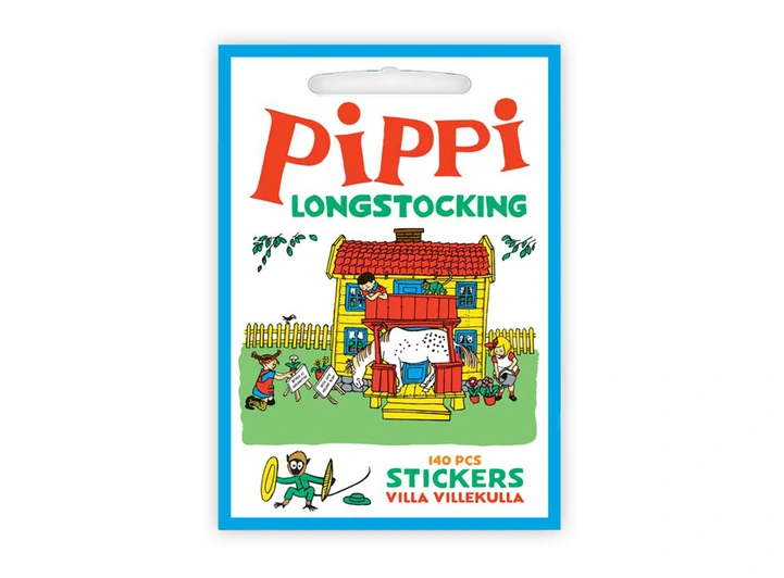 Pippi klistremerker - Villa Villekulla 3 + 
