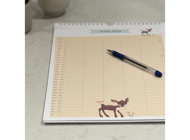 Blafre Aktivitetskalender 2026 Kalender 2026