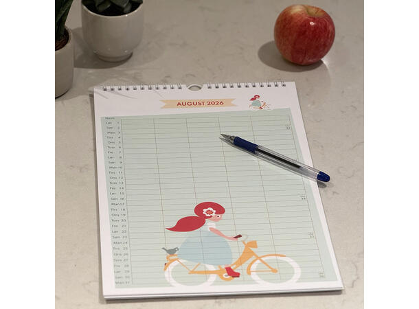 Blafre Aktivitetskalender 2026 Kalender 2026
