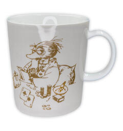 Flåklypa kopp - Solan spiller poker 330ml