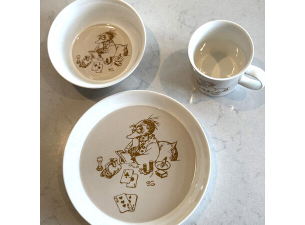 Flåklypa kopp - Solan spiller poker 330ml