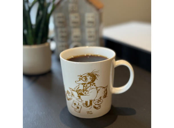 Flåklypa kopp - Solan spiller poker 330ml