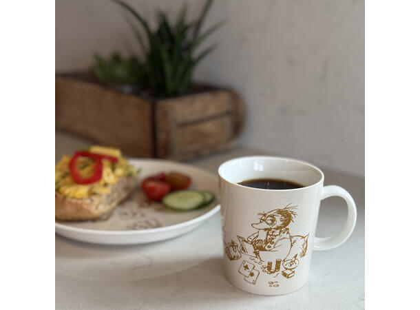 Flåklypa kopp - Solan spiller poker 330ml