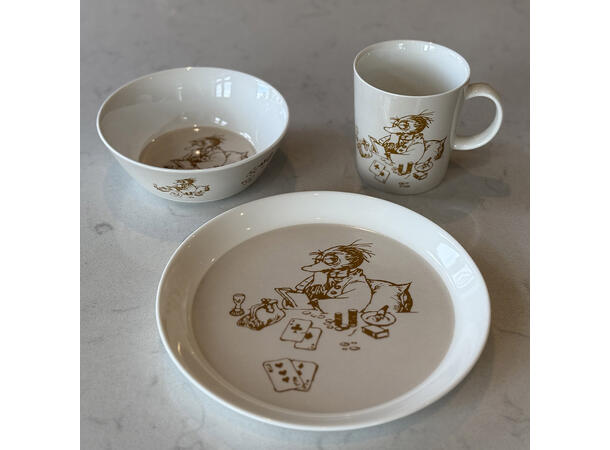 Flåklypa kopp - Solan spiller poker 330ml