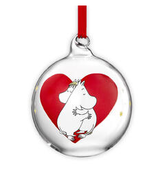 Mummi Julekule - Hjerte 7 cm