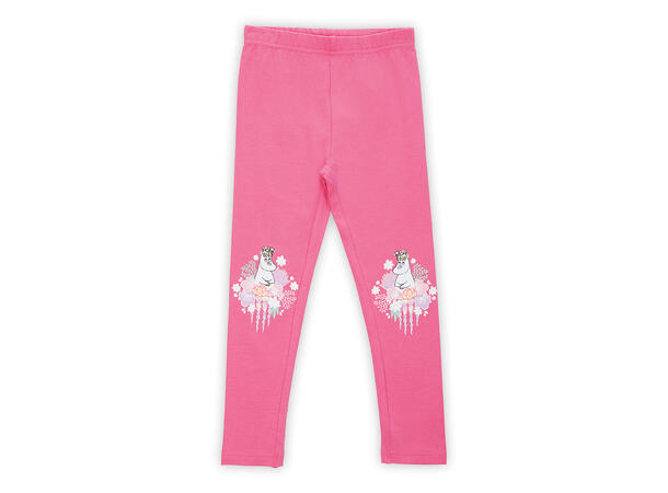Mummi Leggings - Blomsterkrans Magenta Barneklær fra Mummi