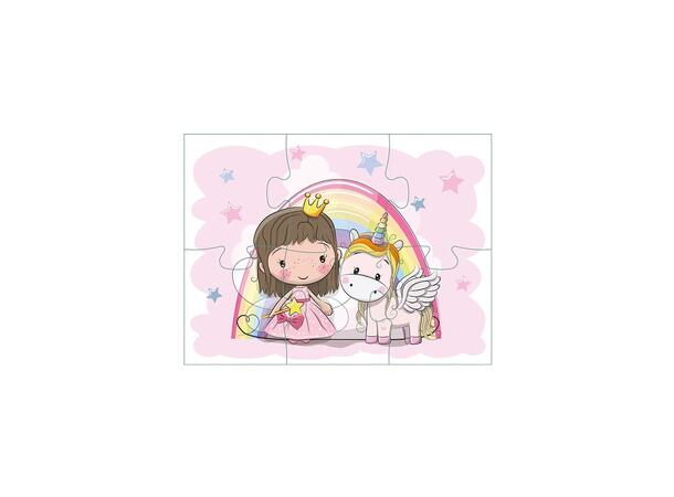 Puslespill - Prinsesse 3stk 3 +