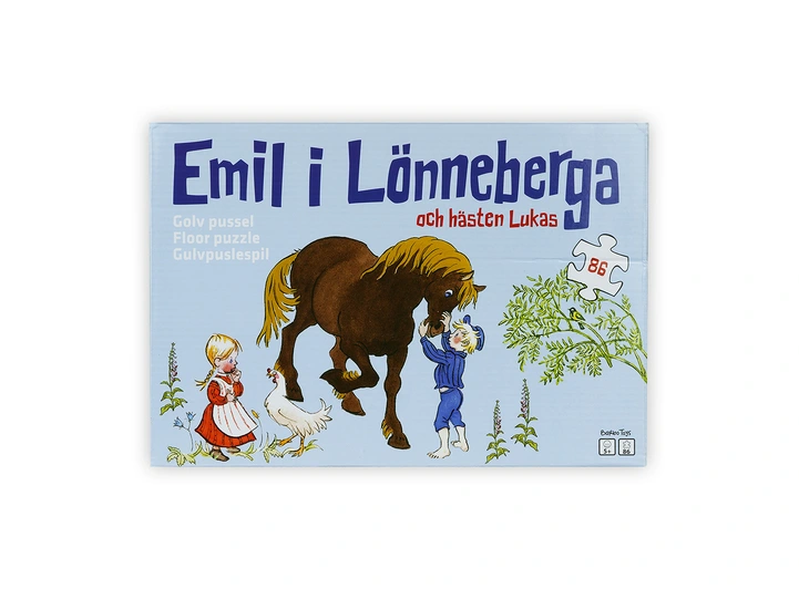 Emil Fra Lønneberget Gulvpuslespill 5 + 
