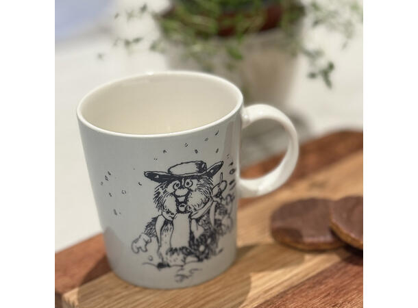 Flåklypa kopp - Ludvig i snøføyka 330ml