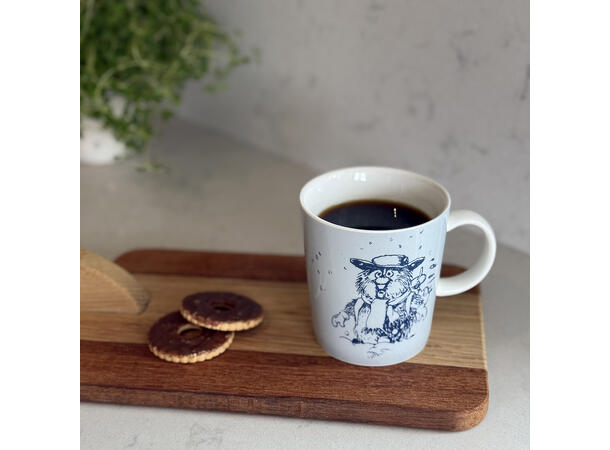 Flåklypa kopp - Ludvig i snøføyka 330ml