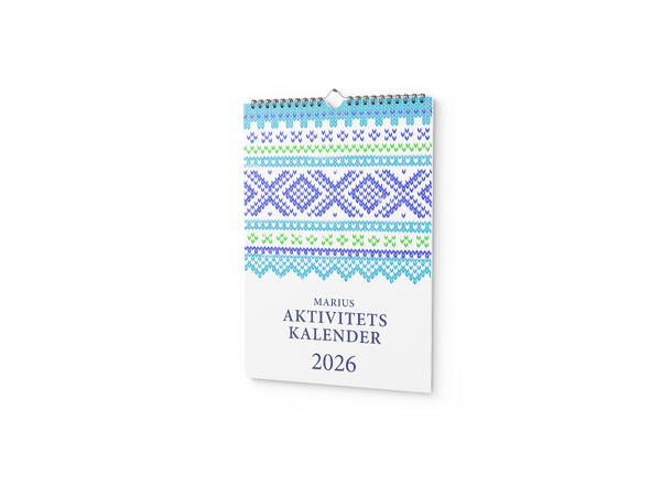 Marius Aktivitetskalender 2026 Kalender 2026