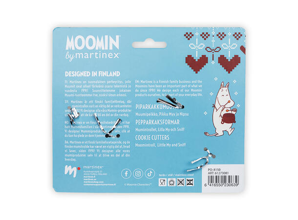 Mummi Pepperkakeformer - Midtvinter Pepperkakerformer 3 stk