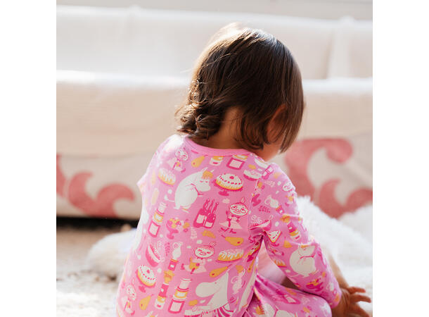 Mummi Pyjamas - Bakere Rosa Babyklær fra Mummi