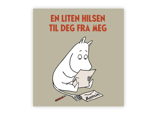 Mummi dobbeltkort - En liten hilsen 7,5 cm Mummi 