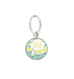 Mummi nøkkelring - Love u to the moon