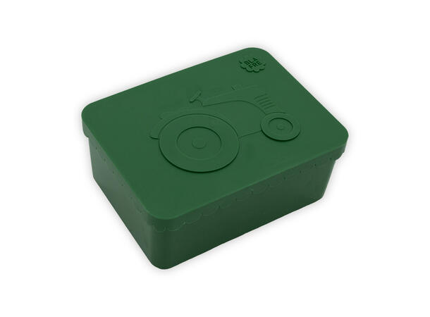 Blafre matboks i plast ett rom - Traktor Mørk grønn/mørk grønn