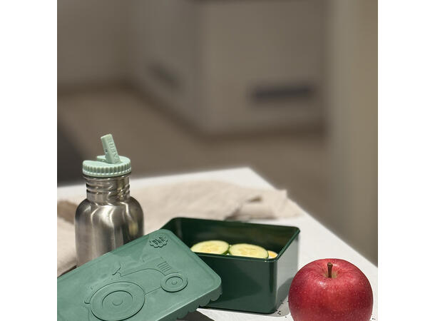 Blafre matboks i plast ett rom - Traktor Mørk grønn/mørk grønn