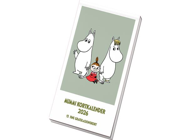 Mummi Postkortkalender 2026 Kalender 2026